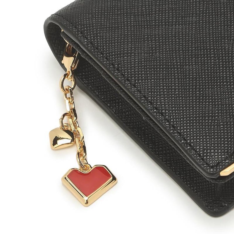 JILL STUART ジルスチュアート ルナティ 折り財布 ミニウォレット 黒 ジルスチュアート JILL STUART 折り財布 ルナティ JSLW3DS2【FITHOUSE