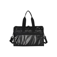 レスポートサック DELUXE MEDIUM WEEKENDER BLACK SHINE 4318 M135  lesportsac ショルダーバッグ