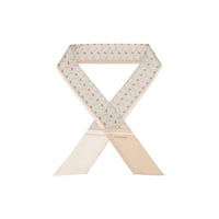 ジルスチュアート リボン シルク スカーフ ヘリンボーン Beige JILL STUART スカーフ