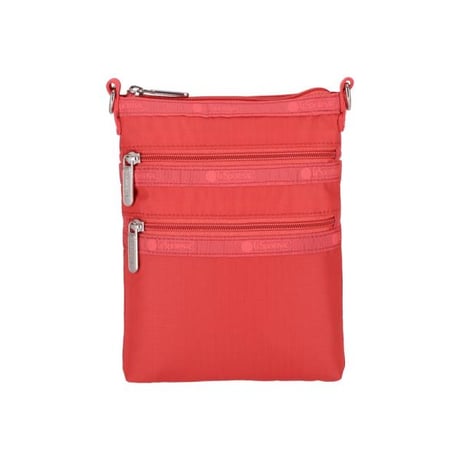レスポートサック 3 ZIP CROSSBODY ROSEY RED 4007 R186 lesportsac ショルダーバッグ