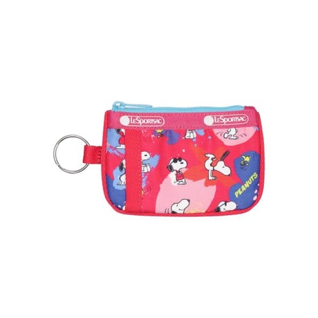 レスポートサック スヌーピー KEY CARD HOLDER PEANUTS PLAYTIME 4009 HF22 lesportsac 財布