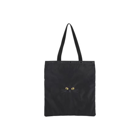 レスポートサック LARGE EMERALD TOTE BLACK CATS EMBROIDERY 1589 HD81 lesportsac トートバッグ