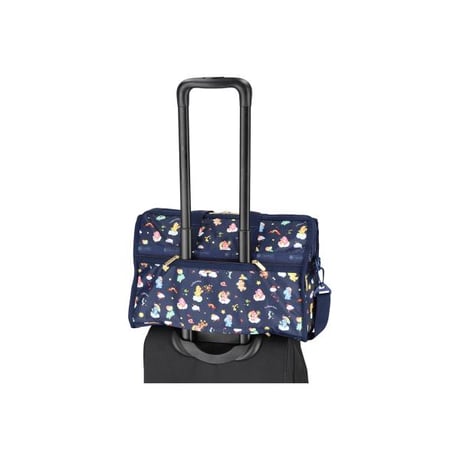 レスポートサック ケアベア DELUXE MED WEEKENDER CARE BEARS DREAMS NAVY 4318 HD88 lesportsac ショルダーバッグ