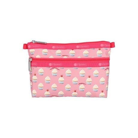 レスポートサック Cosmetic Clutch SWEET CUPCAKE DELIGHT 7105 HD87 lesportsac ポーチ