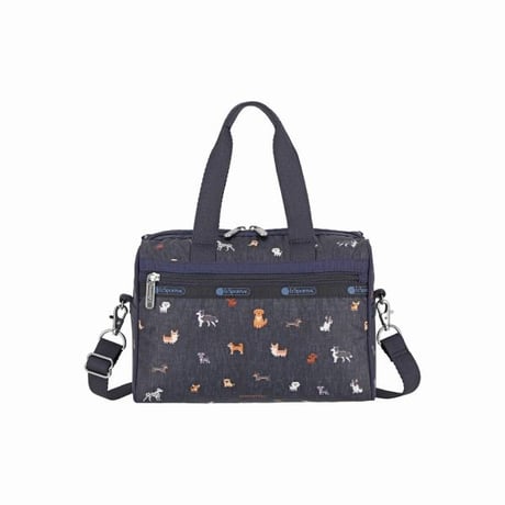 レスポートサック EVERYDAY SMALL SATCHEL WOOF WONDERLAND 3868 HF44 lesportsac ショルダーバッグ