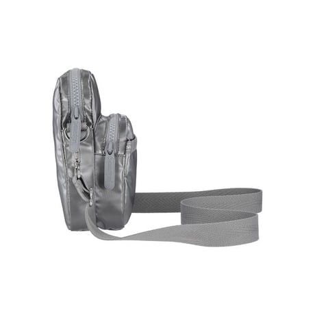 レスポートサック MINI PHONE BAG GUNMETAL GRAY SHINE 1301 MA08 lesportsac ショルダーバッグ