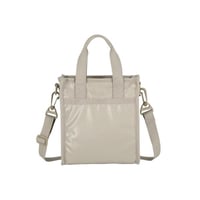 レスポートサック MINI NORTH/SOUTH TOTE FOSSIL SHINE 3714 M252 lesportsac ショルダーバッグ