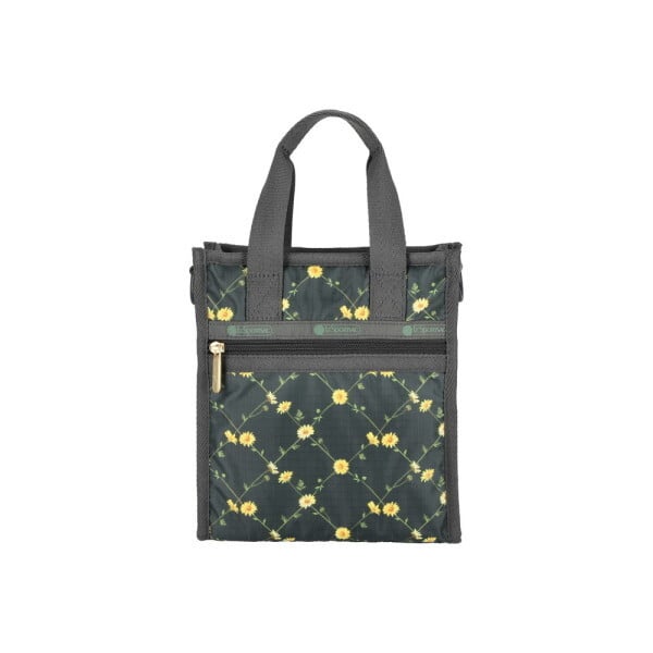 レスポートサック MINI NORTH/SOUTH TOTE DAISY CROSS GREE