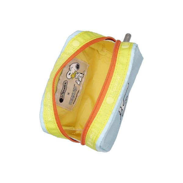 レスポートサック スヌーピー SQUARE COSMETIC POUCH PEANUTS SN