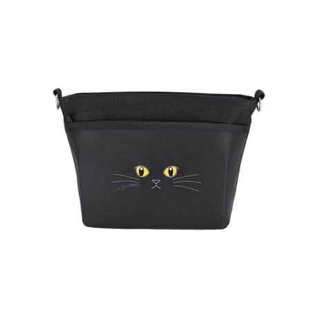 レスポートサック SMALL BUCKET BAG BLACK CATS EMBROIDERY 1115 HD81 lesportsac ショルダーバッグ