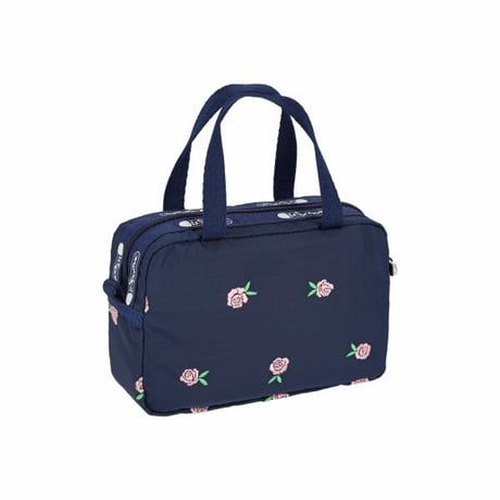 レスポートサック MICRO BAG PINK ROSES EMBROIDERY 4298 HF59 lesportsac トートバッグ