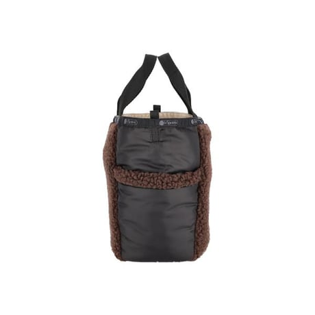 レスポートサック SHERPA SMALL OPEN TOTE DARK CHOCOLATE SHERPA 2912 HD85 lesportsac トートバッグ