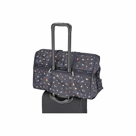 レスポートサック DELUXE LARGE WEEKENDER WOOF WONDERLAND 4319 HF44 lesportsac ショルダーバッグ