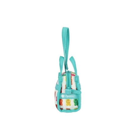 レスポートサック ハリボー MICRO WEEKENDER CHARM HARIBO GOLDBEARS MINT 1611 HD63 lesportsac ポーチ