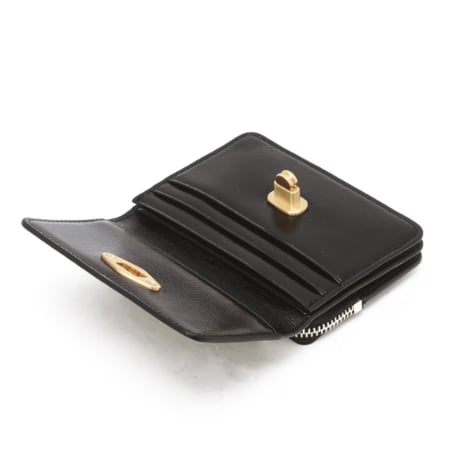 ジルスチュアート ターンロック カードケース Black JILL STUART 財布