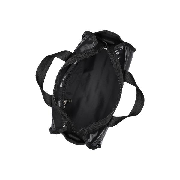 レスポートサック MINI DUFFEL CROSSBODY BLACK SHINE 1594