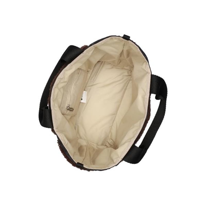レスポートサック SHERPA SMALL OPEN TOTE DARK CHOCOLATE
