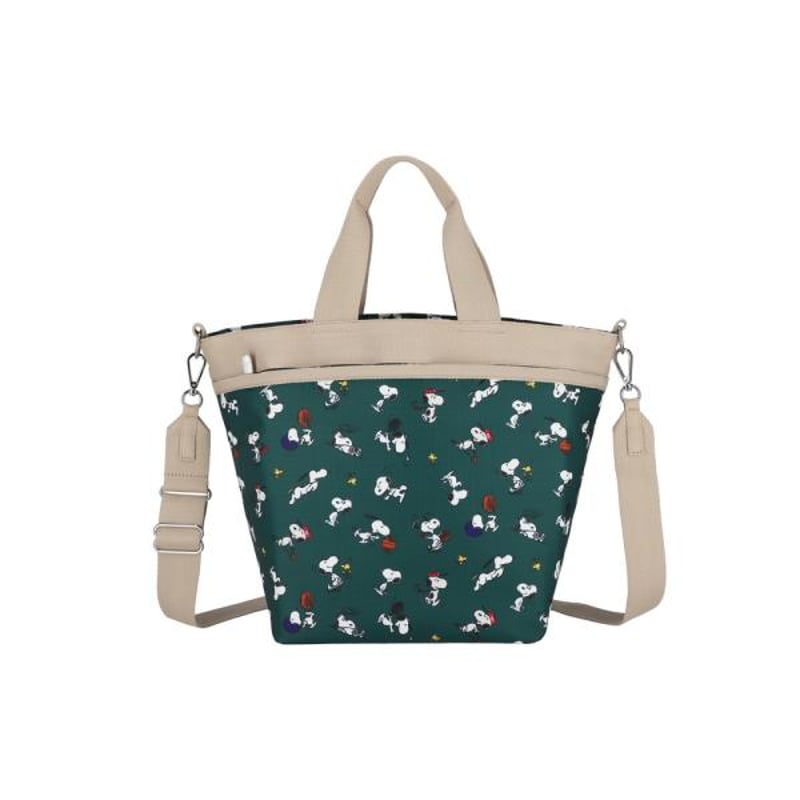 レスポートサック スヌーピー BUCKET TOTE SNOOPY AND WOODSTOCK