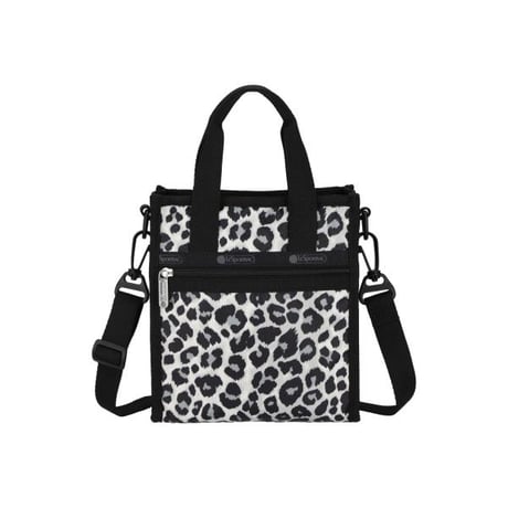 レスポートサック MINI NORTH/SOUTH TOTE NEUTRAL LEOPARD 3714 HC19 lesportsac ショルダーバッグ