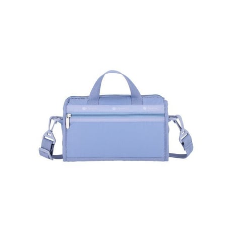 【レア】LeSportsac OVER NIGHTER Swarovski Swarovski - Collana Dancing Swan, Cigno, Blu, Placcato rodio