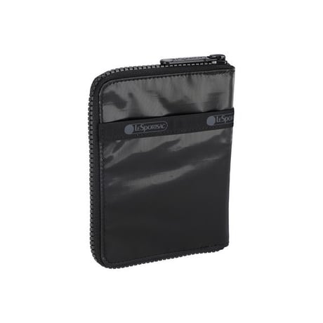レスポートサック ZIP TRAVEL WALLET BLACK SHINE 1545 M135 lesportsac 財布