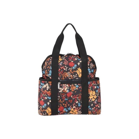 レスポートサック DOUBLE TROUBLE BACKPACK FLORAL SPICE 2442 E716 lesportsac リュック