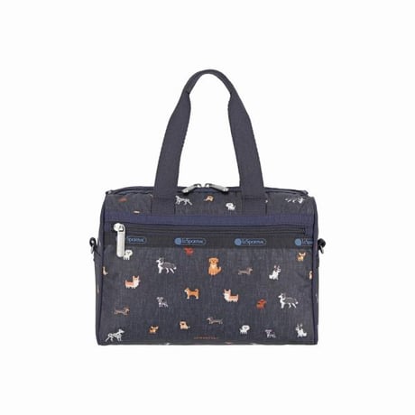 レスポートサック EVERYDAY SMALL SATCHEL WOOF WONDERLAND 3868 HF44 lesportsac ショルダーバッグ