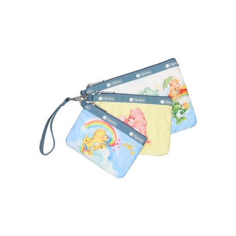 レスポートサック ケアベア WRISTLET POUCH SET CARE BEARS WRISTLET 3455 HD95 lesportsac ポーチ