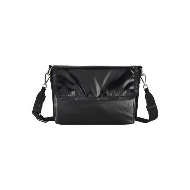 レスポートサック MEDIUM FLAP SHOULDER BAG BLACK SHINE 1