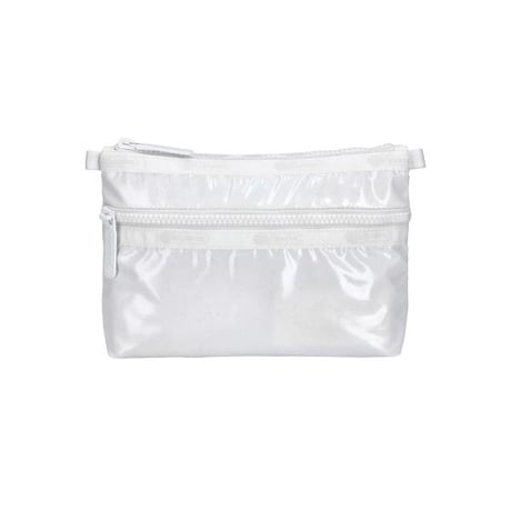レスポートサック Cosmetic Clutch WHITE GLIMMER SHINE 7105 FA06 lesportsac ポーチ