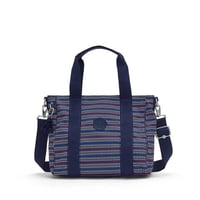 キプリング Asseni Mini アセニミニ Blue Geo Print Kipling トートバッグ