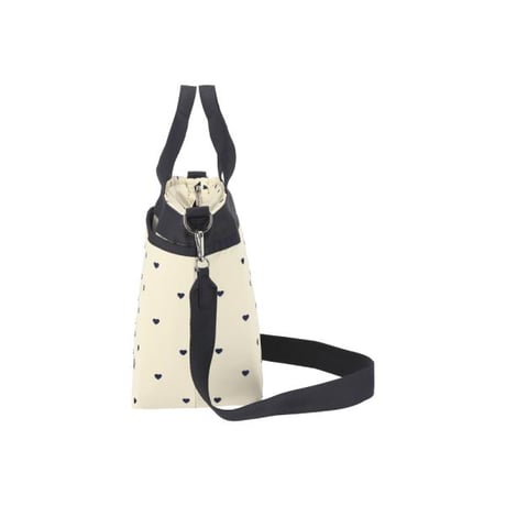 レスポートサック BUCKET TOTE NAVY SWISS HEART 1116 U276 lesportsac トートバッグ