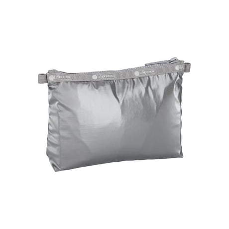 レスポートサック Cosmetic Clutch GUNMETAL GRAY SHINE 7105 MA08 lesportsac ポーチ
