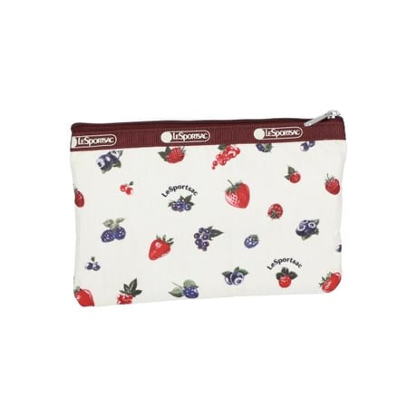 レスポートサック 3 ZIP COSMETIC POUCH BERRY MELLOW 7158 FA11 lesportsac ポーチ
