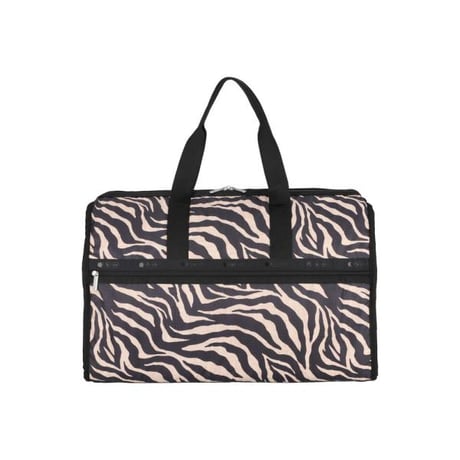 レスポートサック DELUXE LARGE WEEKENDER RAFFIA ZEBRA 4319 HC94 lesportsac ショルダーバッグ