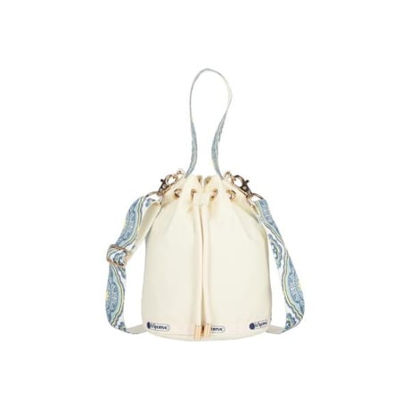 レスポートサック DRAWSTRING BUCKET CROSSBODY SAND VOYAGE 1050 HD10 lesportsac ショルダーバッグ