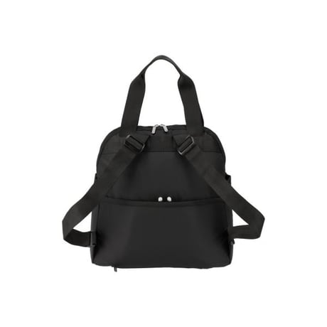 レスポートサック DOUBLE TROUBLE BACKPACK RECYCLED BLACK 2442 R086 lesportsac リュック