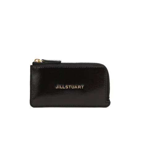 ジルスチュアート Ｌ字ファスナー カードケース Black JILL STUART 財布