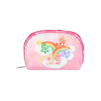 レスポートサック ケアベア MEDIUM DOME COSMETIC CARE BEARS PINK RAINBOW 8170 HD94 lesportsac ポーチ