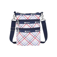 レスポートサック 3 ZIP CROSSBODY MODERN TATTERSALL 4007 E839 lesportsac ショルダーバッグ