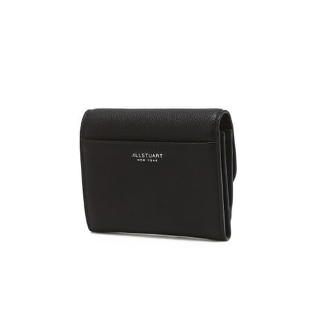 ジルスチュアート ターンロック 三つ折り ウォレット Black JILL STUART 財布