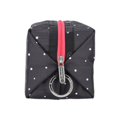 レスポートサック LARGE ZIP POUCH BLISS DOT ACCESSORY PINK 1806 FB39 lesportsac ポーチ
