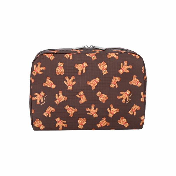 バレエ　くま　ポーチ レスポートサック EXTRA LARGE RECTANGULAR COSMETIC POUCH