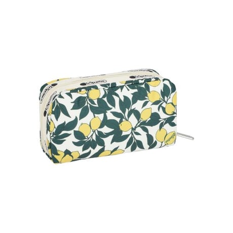 レスポートサック RECTANGULAR COSMETIC POUCH LEMON ORCHARD 6511 HF42 lesportsac ポーチ