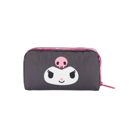 レスポートサック RECTANGULAR COSMETIC POUCH MY MELODY KUROMI 6511 HC04 lesportsac ポーチ