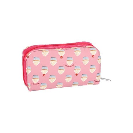 レスポートサック RECTANGULAR COSMETIC POUCH SWEET CUPCAKE DELIGHT 6511 HD87 lesportsac ポーチ