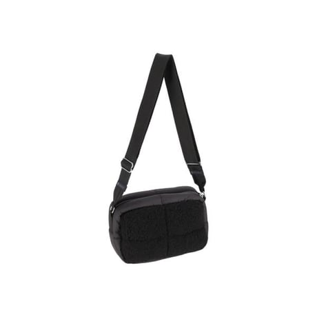 レスポートサック PUFFY SHERPA CUBE CROSSBODY BLACK SHERPA 3976 C495 lesportsac ショルダーバッグ