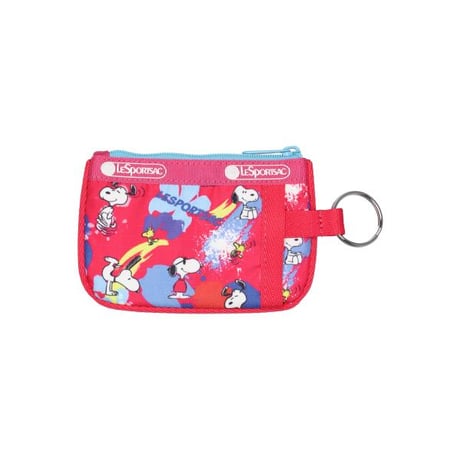 レスポートサック スヌーピー KEY CARD HOLDER PEANUTS PLAYTIME 4009 HF22 lesportsac 財布