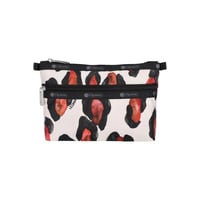 レスポートサック Cosmetic Clutch WATERCOLOR LEOPARD 7105 HA72 lesportsac ポーチ