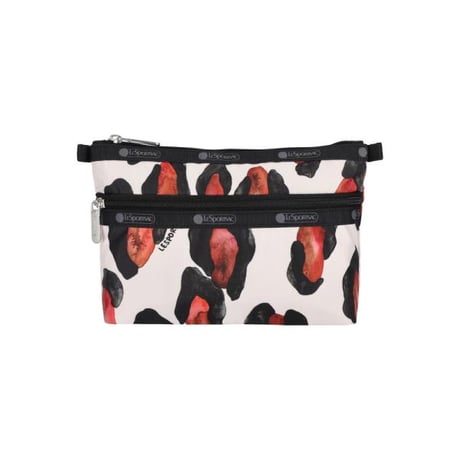 レスポートサック Cosmetic Clutch WATERCOLOR LEOPARD 7105 HA72 lesportsac ポーチ